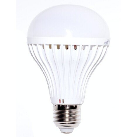 BEC CU LED E27- 9W , 6500K ALB RECE